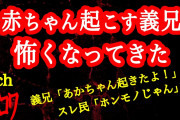 【2ch】赤ちゃん起こす義兄が怖い【ヒトコワ】