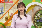 【画像】テレ東の森香澄アナが漫画みたいな胸をアピール