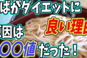 そばダイエットってどーなの？