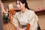 【素人】老舗旅館の女将、鈴木さん。着物姿の彼女を拘束して意のままにハメ続けたい同士を募りヤってきました