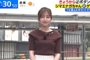 【画像】THE TIME,で南後杏子アナの爆盛りニットパイ