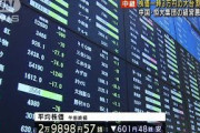 「世界経済への影響は不明多い」株価一時3万円割れ(2021年9月21日)