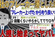 【爆笑2chスレ】会社のブレーカー落としてしまって犯人探しされててヤバイwww【ゆっくり解説】