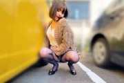 【素人】超羞恥屋外絶頂！街中でドキドキのリモコンバイブ散歩から中出しSEXまでの一部始終がこちら