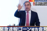 【画像】カルロス・ゴーン会見をテレ東が緊急生中継wwテレビ東京が覚醒！日本のテレビ局で記者が唯一会見場入り！ソクラテスのため息放送中止！