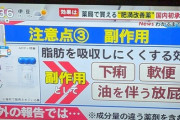 【速報】肥満改善薬"アライ"、処方箋なしで販売可能へ！！国内初！！ちな副作用は…ｗ