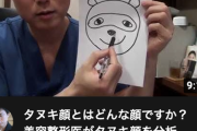 【画像】質問者「"タヌキ顔"とはどんな顔ですか？」美容整形外科医「うん・・・。」