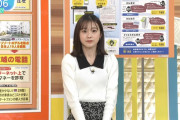 【画像】ひるおびの若林有子アナの横乳、見切れる