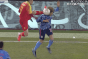 【GIF】サッカー中国代表のラフプレーひどすぎワロタｗｗｗｗｗ