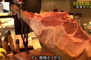【狂気】ココリコ田中直樹さん、店頭に置いてある生ハムを勝手に食い始める
