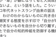 【画像】大学教授「wwwだの草だの言って、嘲笑が癖になると人間成長できないよ」