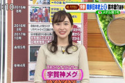 【画像】TBS宇賀神メグアナのニットおっぱいエッチ過ぎるｗｗｗｗ