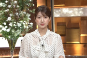 【画像】報ステの安藤萌々アナが透け透けでエッチだと話題に