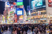 【動画】若者で溢れる渋谷スクランブル交差点、渋谷区が夜8時に強制ブラックアウト
