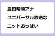 豊田晴萌アナ　ユニバーサル放送なニットおっぱい