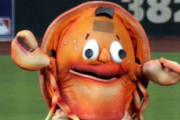 【悲報】MLBのマスコット、キモすぎる