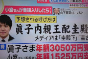 【朗報】小室圭さん、年収４５００万円＋眞子ゲットｗｗ