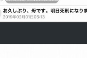 母です。明日、死刑になります。200万円振り込んでくれれば無罪です。