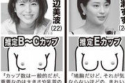 【朗報】隠れ巨乳女優TOP5が発表！栄えある1位に輝いたのは・・・