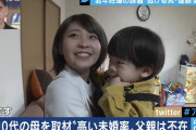 テレビに登場した17歳の母親がかわいすぎるｗｗｗ