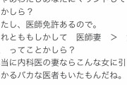 【画像】女医さん「旦那の職業でマウントってw」ニート女さん「ブスww」