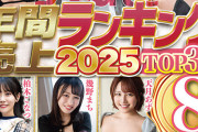 S-Cute年間売上ランキング2025 TOP30 8時間