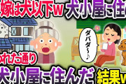 同居義母「お前はペット以下w犬小屋に住めw」→犬小屋を魔改造し、義実家より快適生活を送った結果w【2chスカッと】