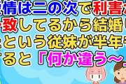 【2ch】働くのが嫌、愛情は二の次で利害が一致してるから結婚したという従妹だったが半年もすると「思ってたのと違う～面倒臭～い」と言い出した【2ch面白いスレ 2chまとめ その神経がわからん】